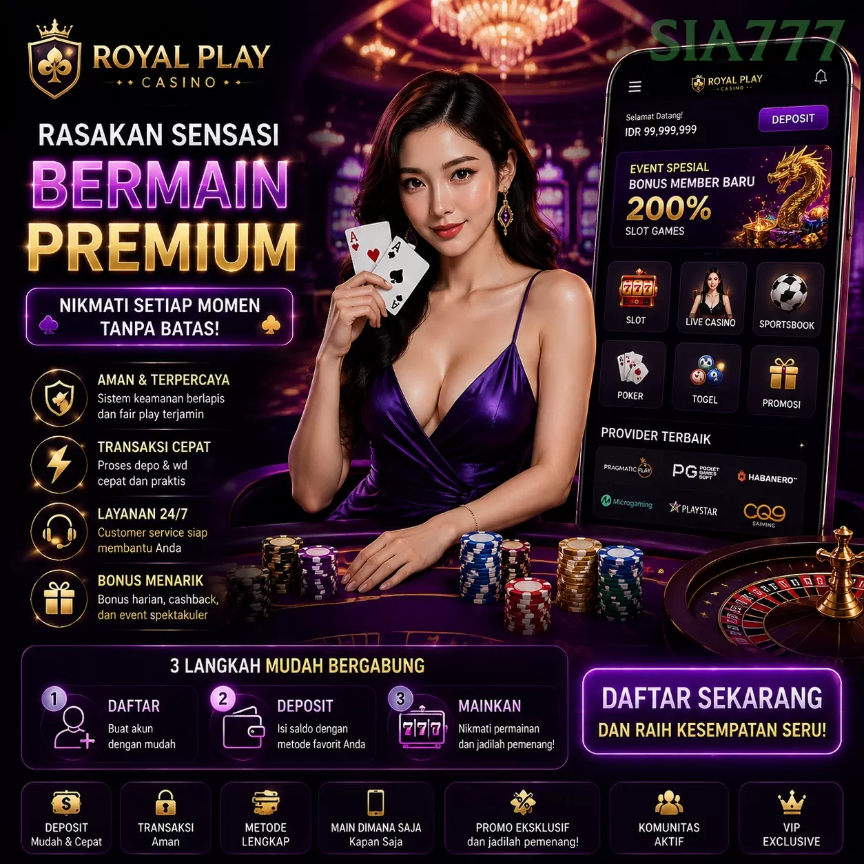 BONUS GARANSI KEKALAHAN SALDO KEMBALI 100_ promotion image